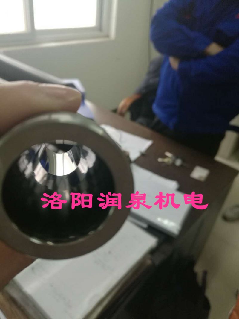 電致伸縮精整裝置加工現場